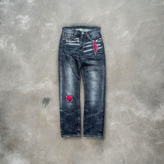 FW2007 Supreme x Neighborhood Distressed Selvedge Denim (28)