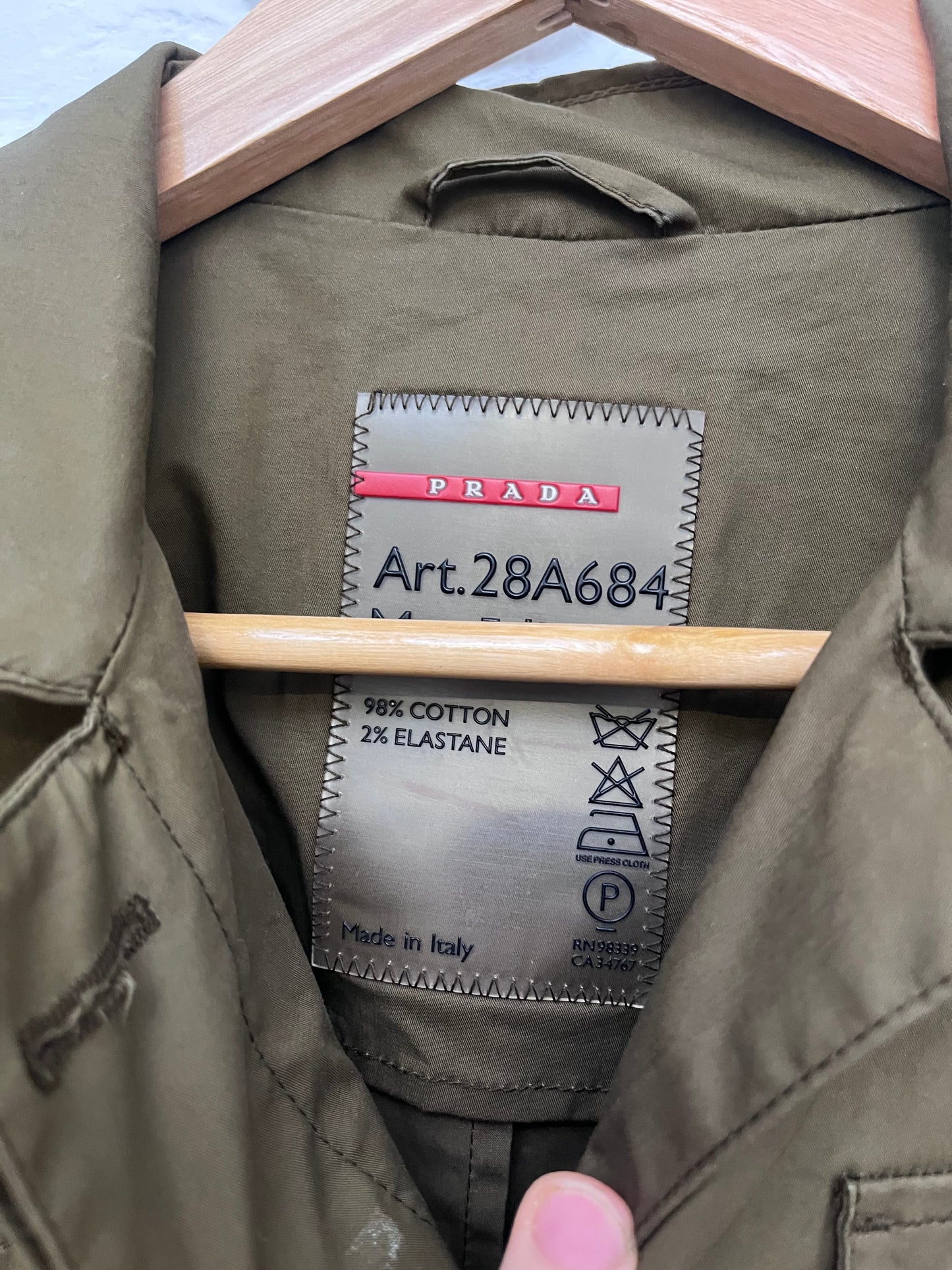 00s Prada Sport Safari Jacket