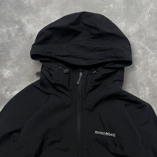 2000s Montbell Black Technical Windproof Jacket