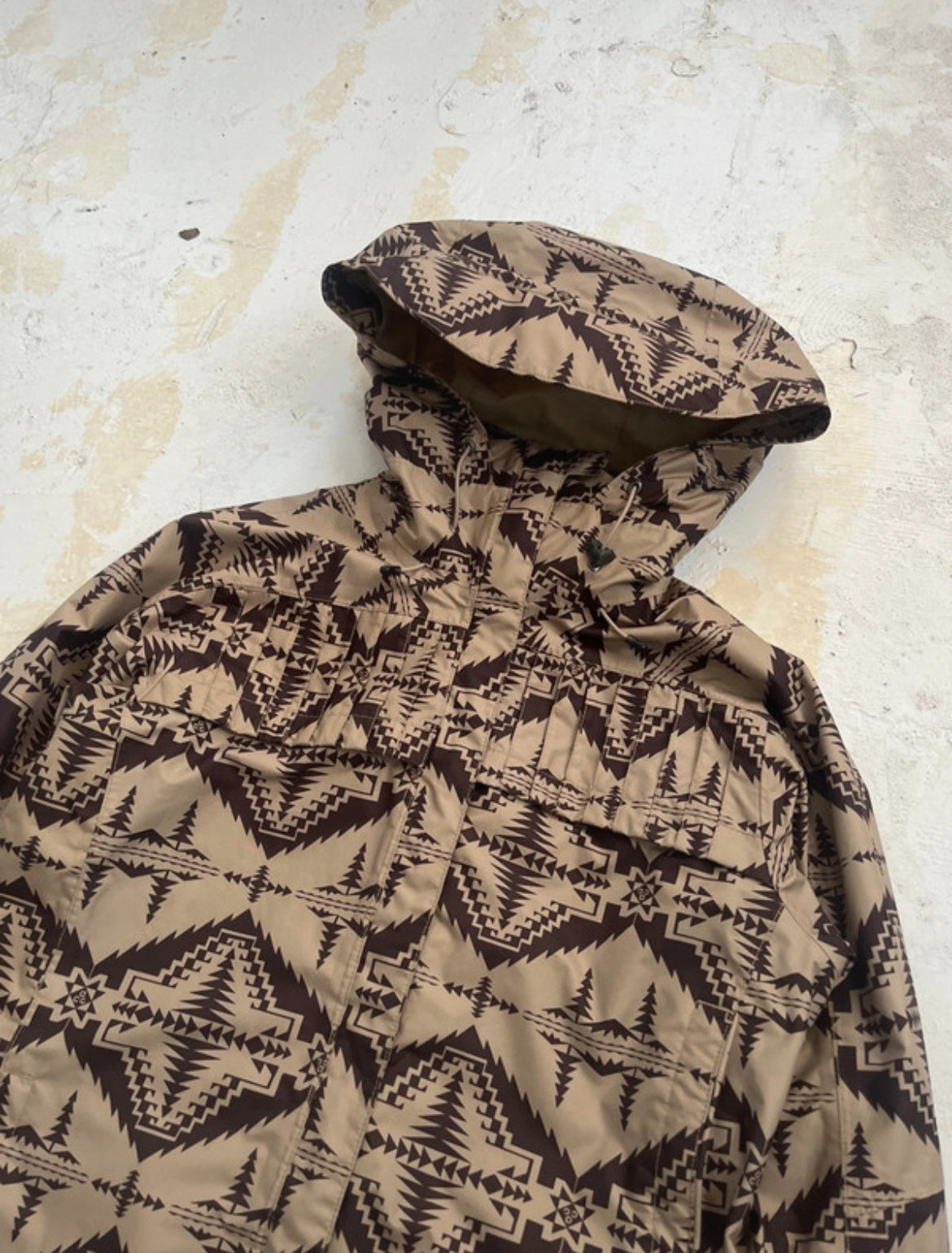 00s Nike ACG Aztec Technical Panelled Ski Jacket