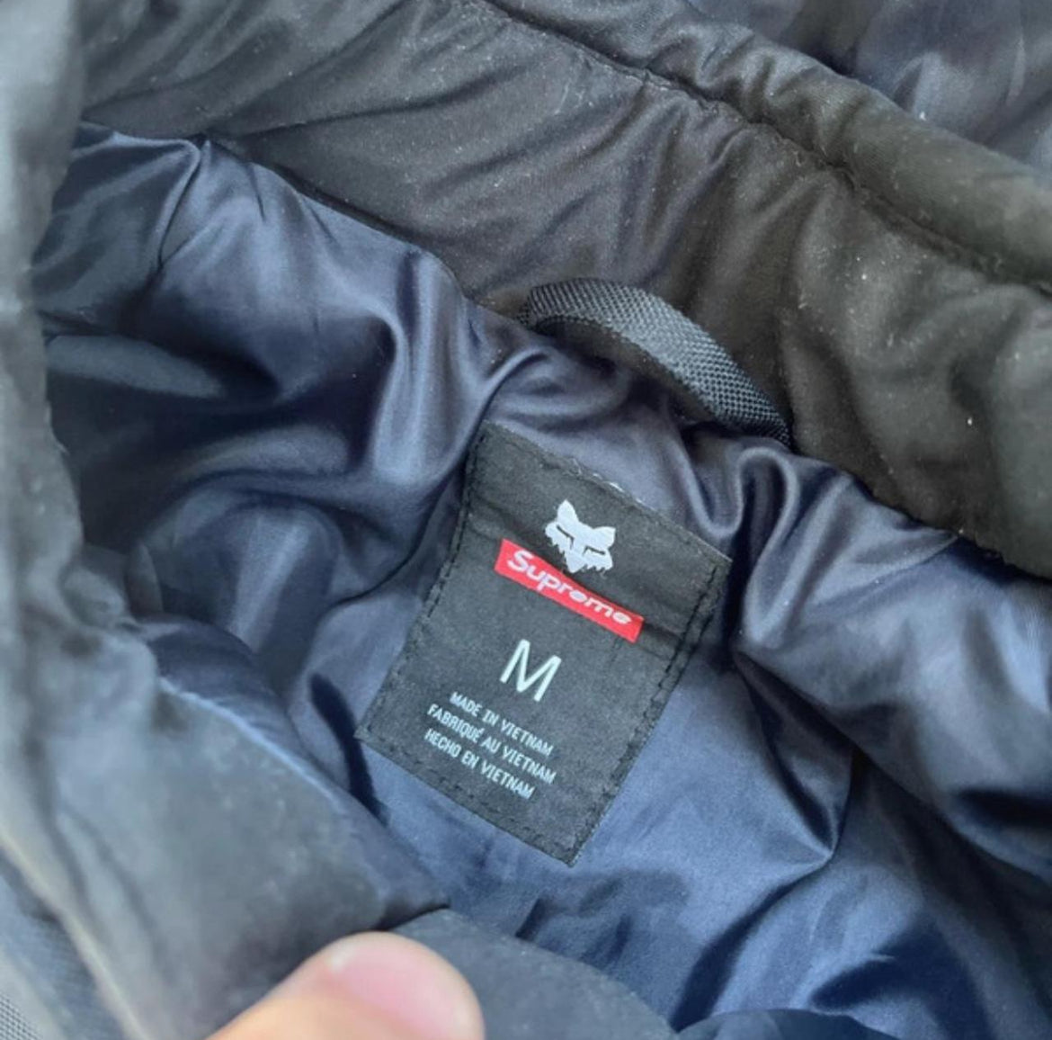 FW2023 Supreme x Fox Racing Motorsport Jacket