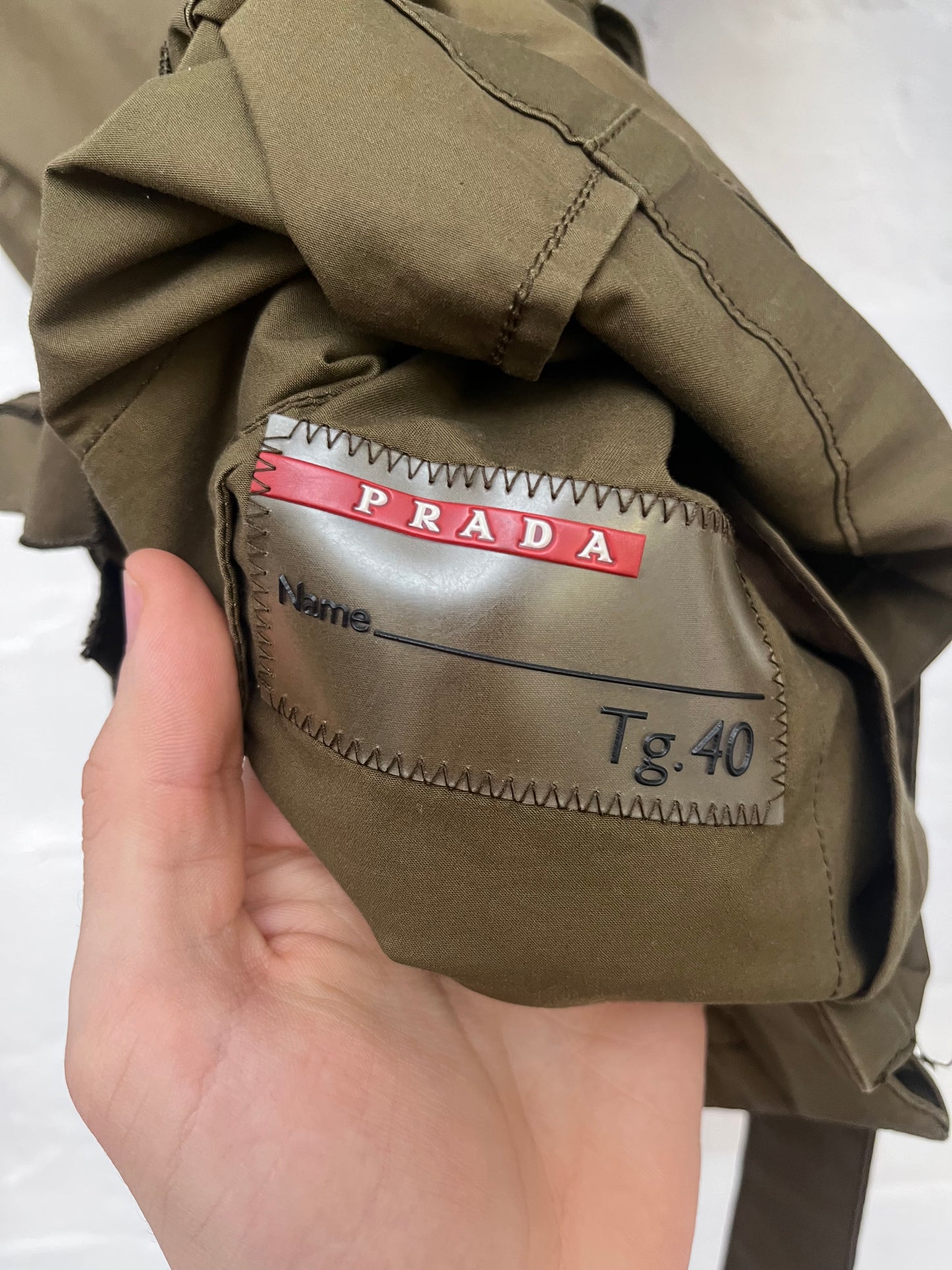 00s Prada Sport Safari Jacket