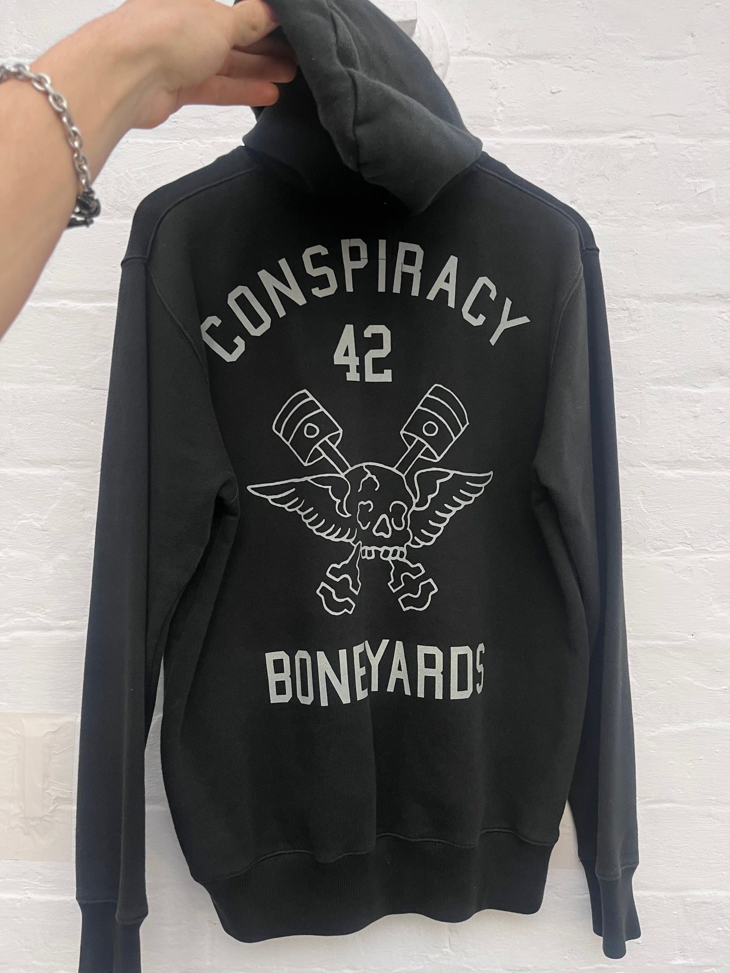 Stussy x Neighborhood Graphic Zip Up Hoodie