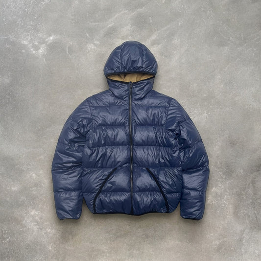 2000s Camp 7 Reversible Technical Down Fill Navy Puffer