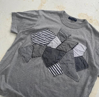 FW2015 CDG Homme Mainline Patchwork Panelled Tee