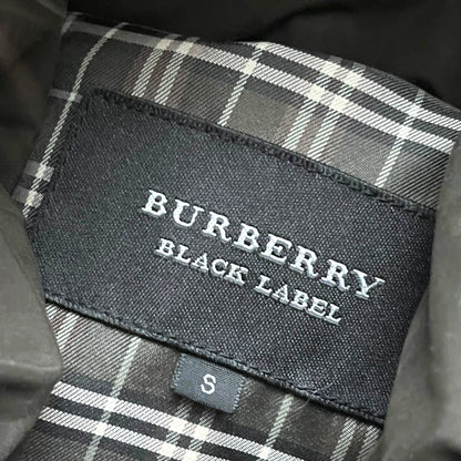 2000s Burberry Black Label Raccoon Fur Trim Technical 2-in-1 Hooded Puffer