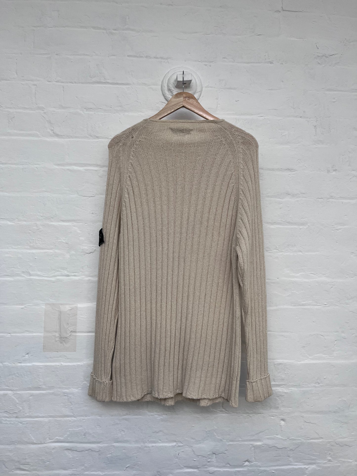 FW’97 Stone Island Green Edge Ribbed Knit