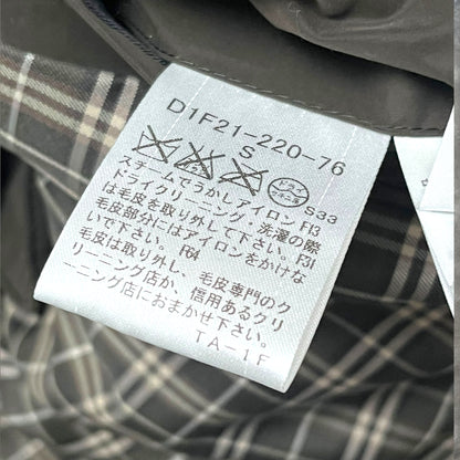 2000s Burberry Black Label Raccoon Fur Trim Technical 2-in-1 Hooded Puffer