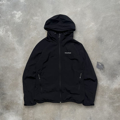 2000s Montbell Black Technical Windproof Jacket