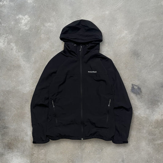 2000s Montbell Black Technical Windproof Jacket