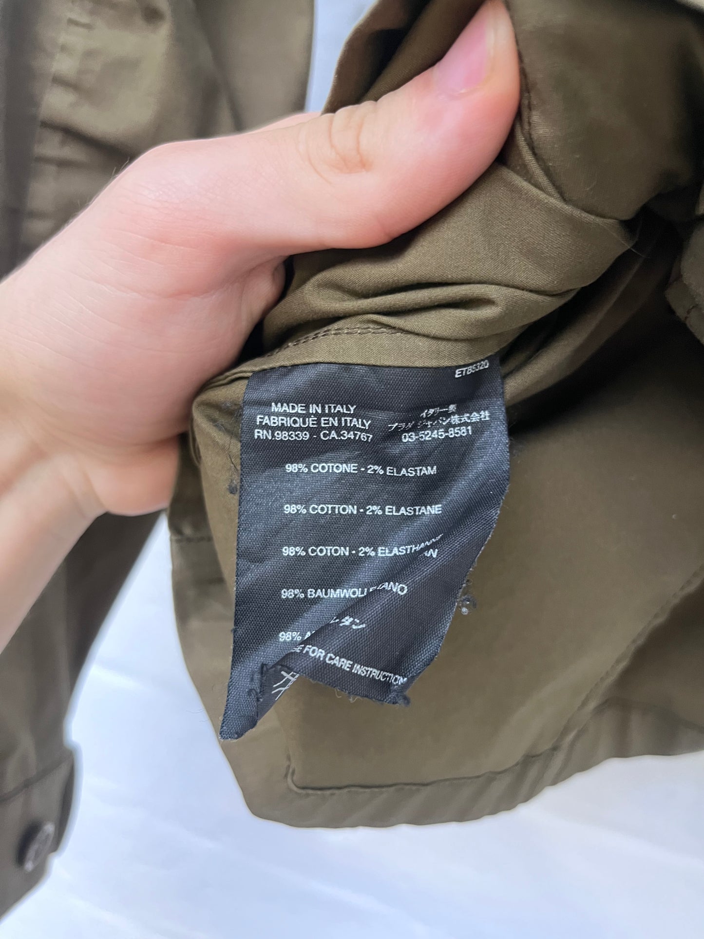 00s Prada Sport Safari Jacket