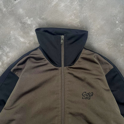 FW2005 Comme Des Garçons Green/Black Track Jacket