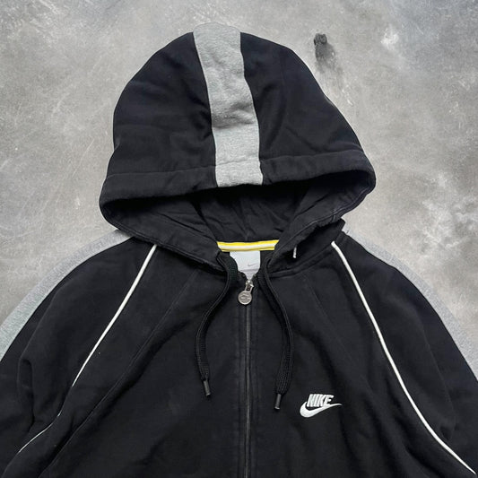 2000s Nike Air Panelled Zip Up Hoodie
