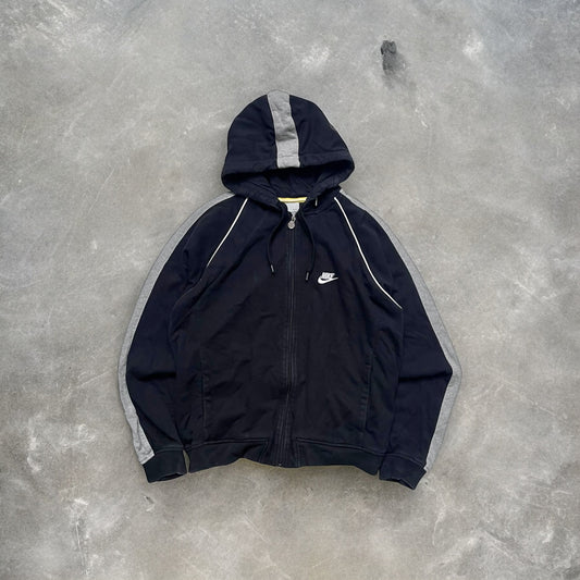 2000s Nike Air Panelled Zip Up Hoodie