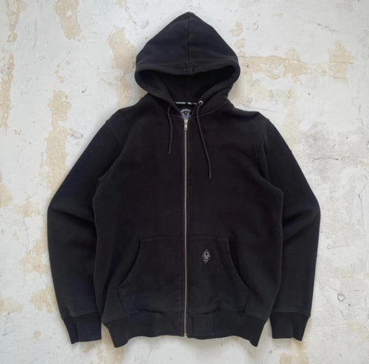 00s Stussy x Neighborhood Graphic Zip Up Hoodie