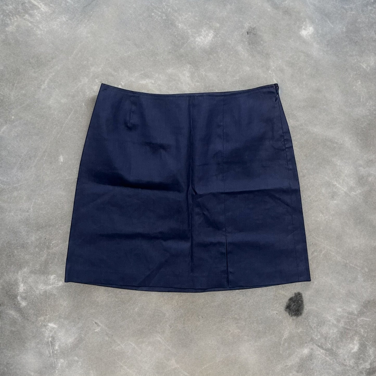 2000s Burberrys Blue Label Navy Short Skirt