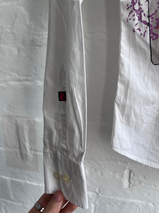 00s D&G “&” Line Button Up Shirt