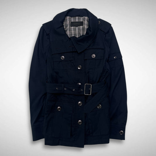 2000s Burberry Black Label Military Style Jacket (XS)