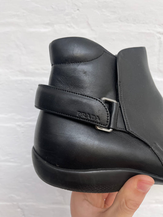 00s Prada Sport Heelstrap Boots