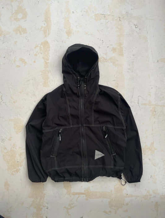 And Wander Pertex Contrast Stitch Technical Windcheater Jacket